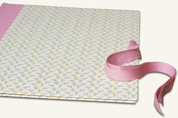 Stapler with bow, pink
